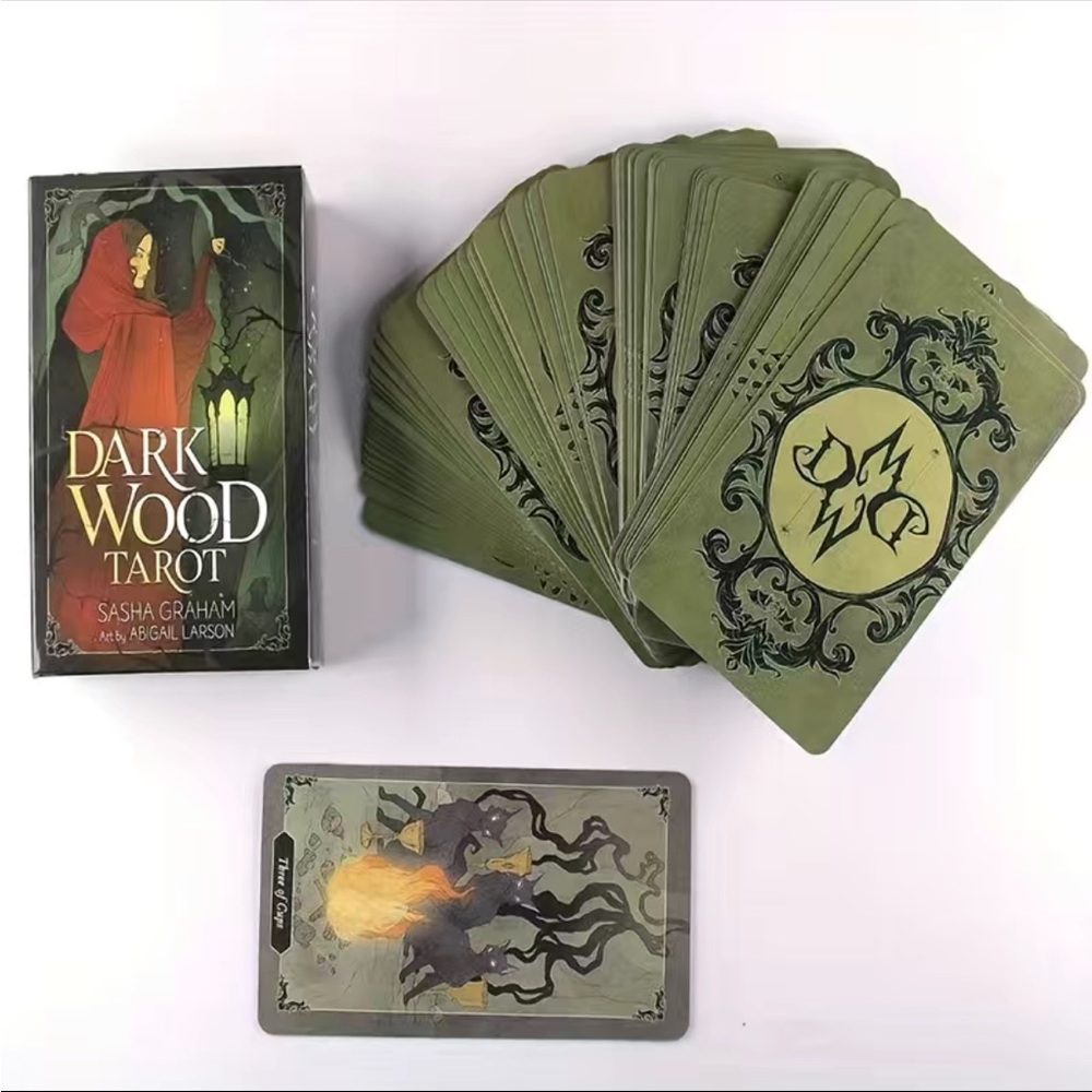 Dark Wood tarot card deck by Sasha Graham